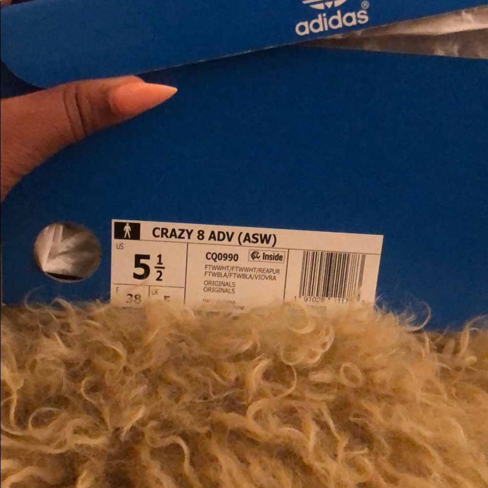 Adidas Crazy 8 ADV Size 5.5 Brand New